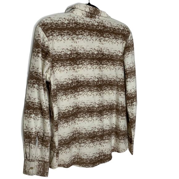 Lee Riders Soft Felt Button Down Blouse Women's Medium - Picture 4 of 4